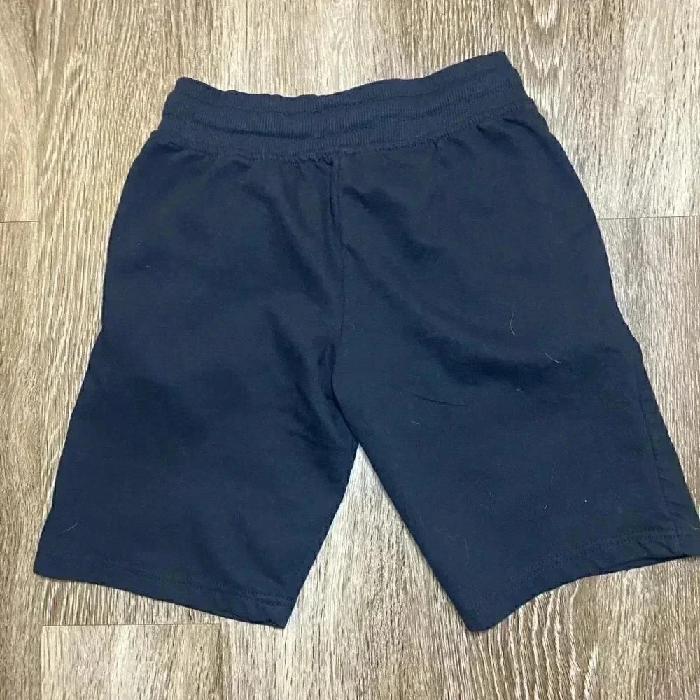 Boys Buffalo David Bitton Black Sweat Shorts - M - Picture 3 of 5